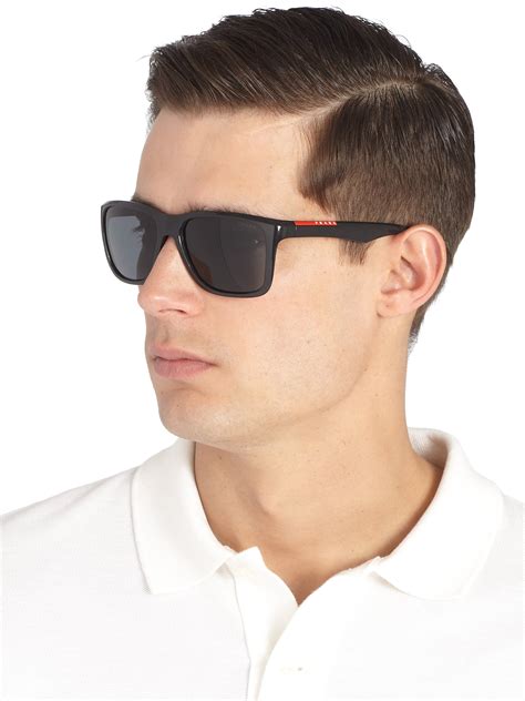 prada square sunglasses men.